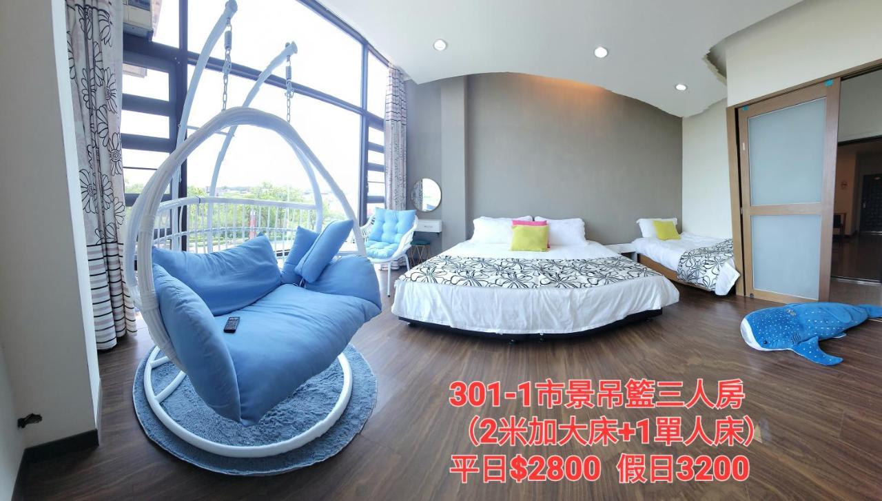 Qg Life 城中館 寵物親子釣魚人民宿 Jincheng Esterno foto
